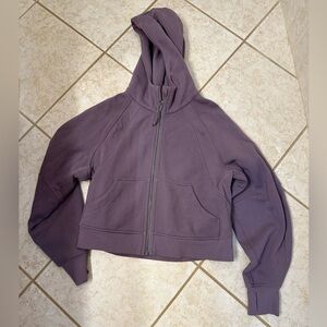 EUC Lululemon Oversized Scuba Full Zip in Dusky Lavender XS/S